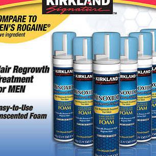 1Nop Kirkland Signature Foam Minoxidil Topical Aerosol 5% 100% Original Prxl