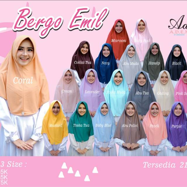 Bergo Emil - ADEN HIJAB