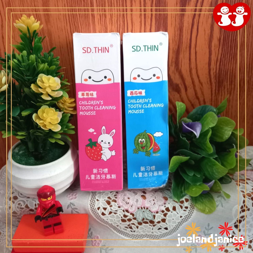 Pasta Gigi/Odol Anak Tanpa Flourine/Children Tooth Cleaning Mousse 60ml