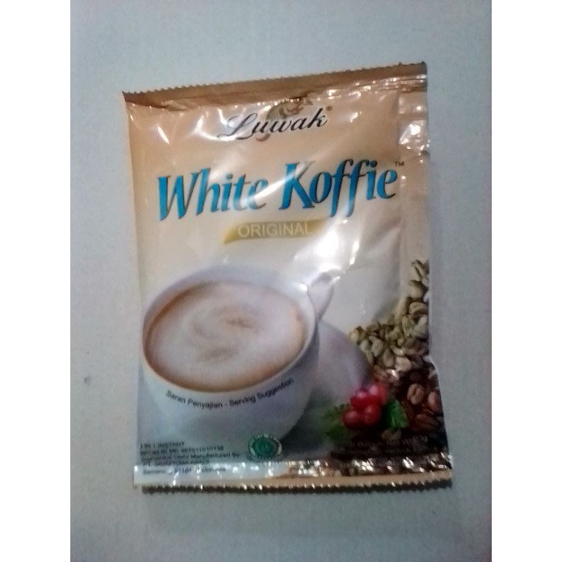 

Luwak white koffie original 20g