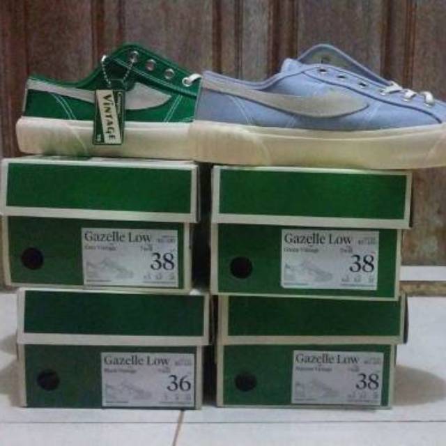  Sepatu  Compass  Gazelle Vintage  Size 36 38 Rare Shopee 