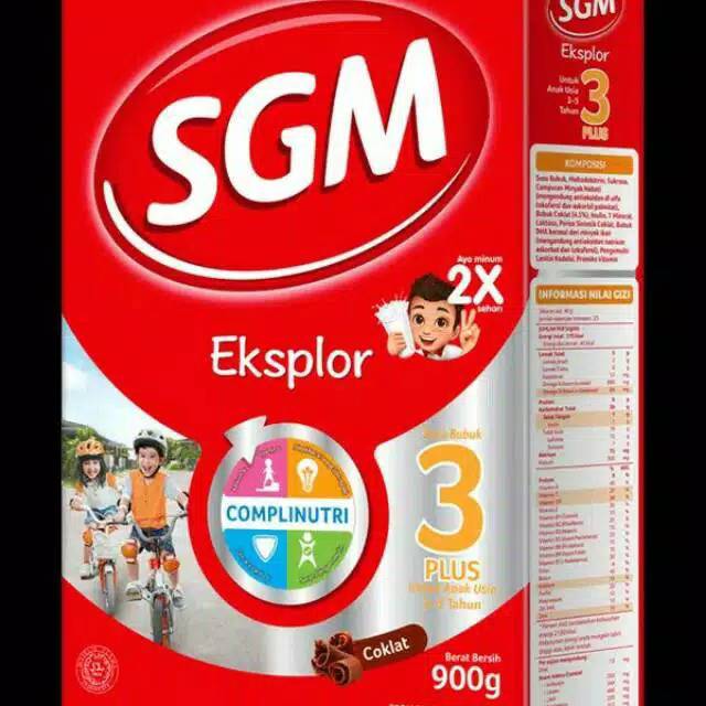 Susu SGM 3 plus coklat kemasan 900gr