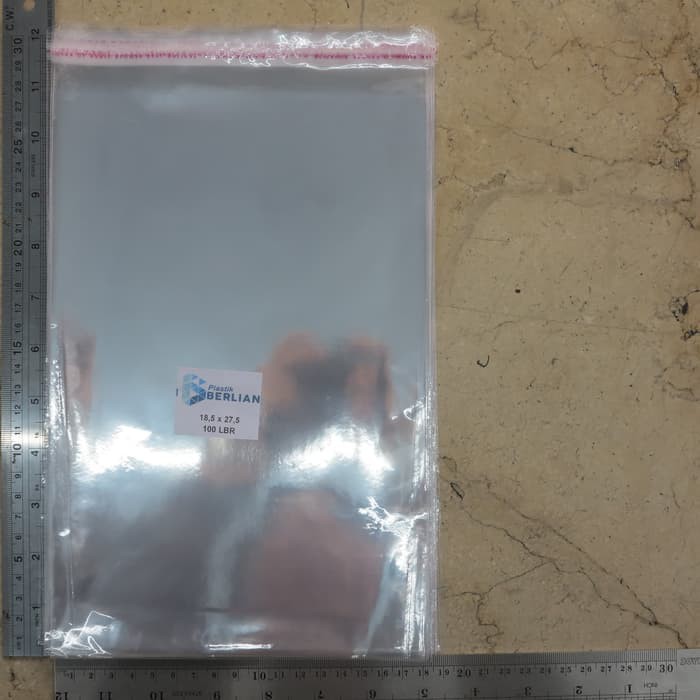 

Langsung Order Plastik OPP 18,5X27,5CM KW1 100LBR Lem atau Seal Obral
