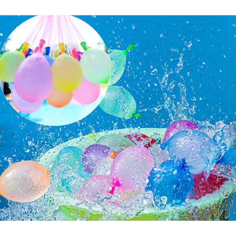 Balon Air Magic Bunch water ballons 1Pak Isi 3 Ikat Balon Air/magic water ballons balon latex isi air