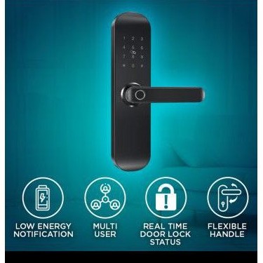 BARDI Smart Door Lock with Handle