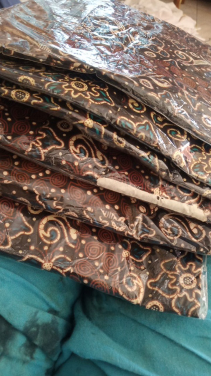 Kemeja Batik Lengan Panjang Size M L Xl Xxl Xxxl