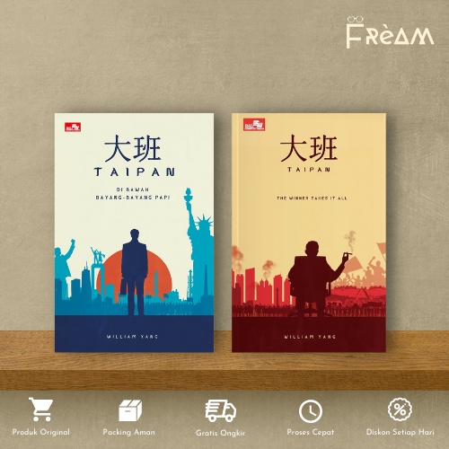 Buku Social Taipan - The Winner Takes It All | Taipan - Di Bawah Bayangan Papi by William Narmada