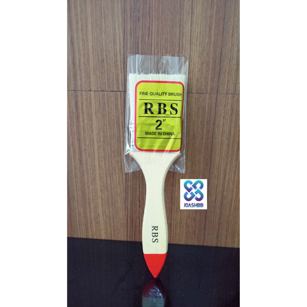 Kuas Cat Kayu ukuran 1/2&quot; 3/4&quot; 1&quot; 1 1.5&quot; 2&quot; 2.5&quot; 3&quot; 4&quot; 5&quot; inc PAINT BRUSH koas