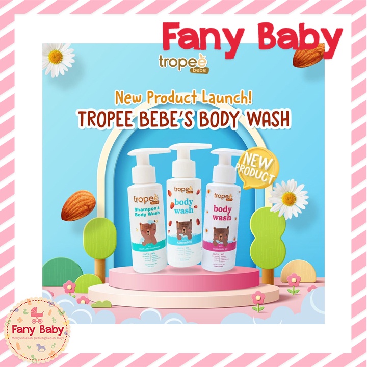 TROPEE BEBE TOILETRIES SERIES (2IN1 &amp; BODY WASH) 100ML