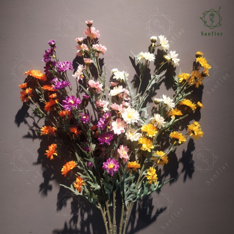 Bunga Daisy Mini/Bunga Daisy palsu bunga artificial