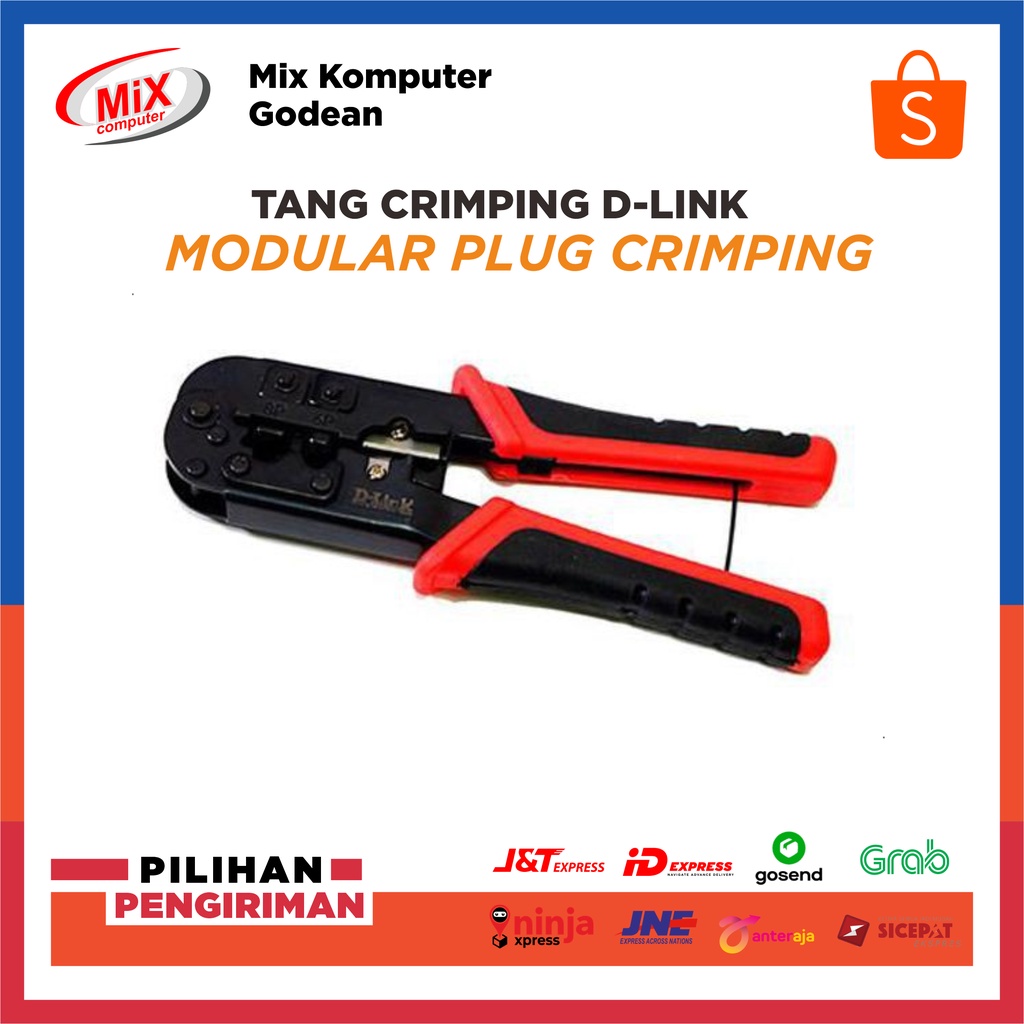 Jual Tang Crimping D Link Ntc Modular Plug Crimping Tool Rj Rj