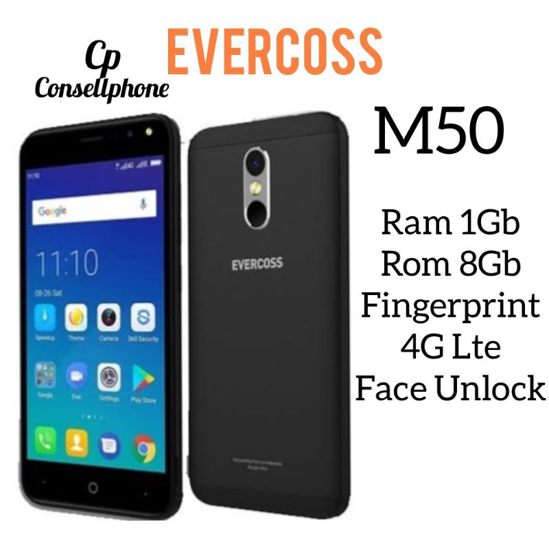 Evercoss M50 Max 4g 1 8 Garansi Resmi Shopee Indonesia