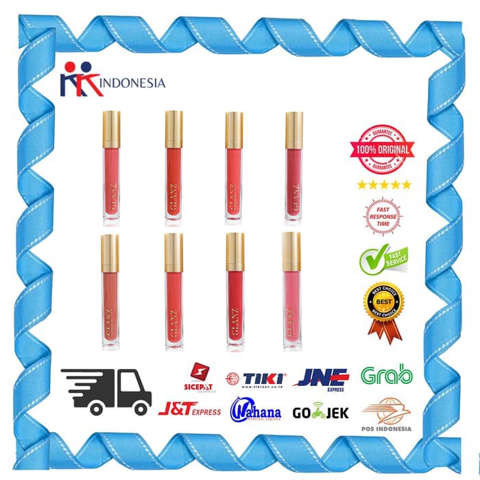 Glanz Lip And Cheek Cream Lipstik Bibir Lembut Melindungi dari Sinar Matahari KK Indonesia
