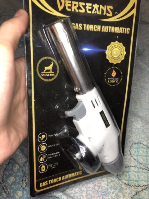 Paket Gas Torch Multi Purpose Blackfoot Dengan Tabung Gas Hi Cook Portable Siap Pakai Termurah