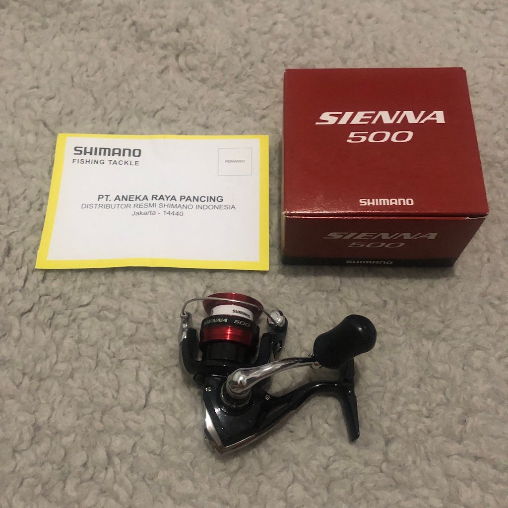 Reel Pancing SHIMANO Sienna 500 FG Reel UL Mini Ori Bergaransi
