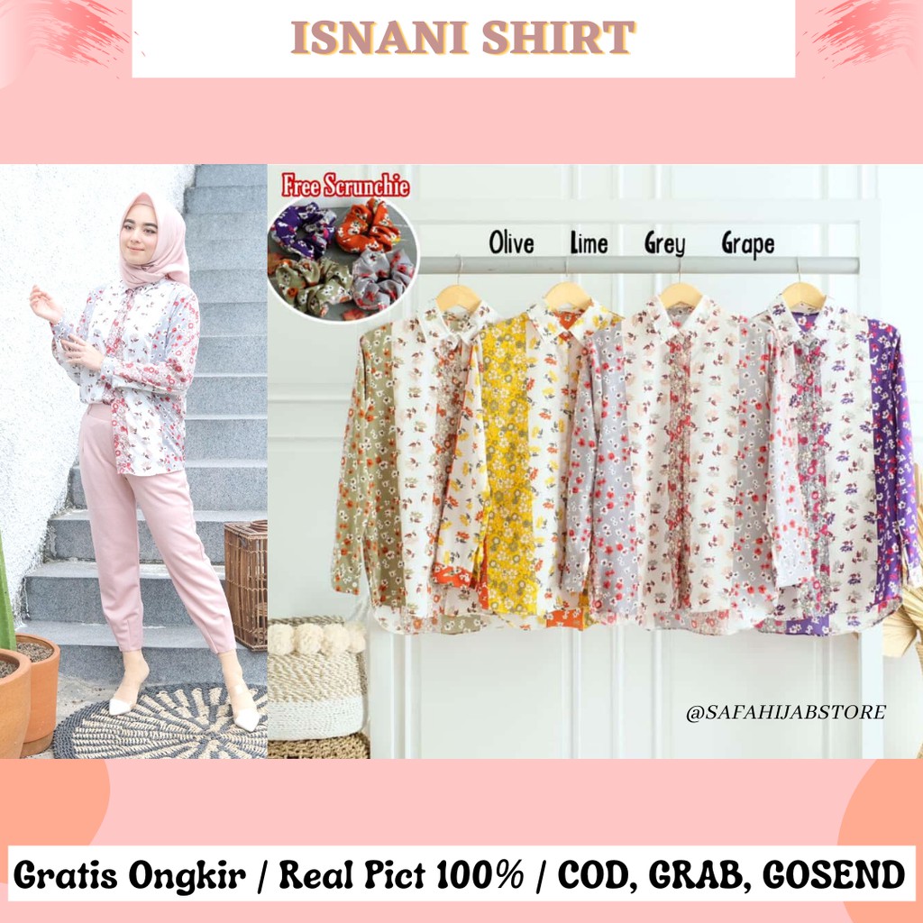 ISNANI SHIRT / TOP / BLOUSE / ATASAN