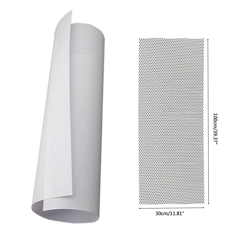 Bt Cuttable Komputer Filter Debu Mesh Putih PC Untuk Case Fan Cooler Dustproof Cover
