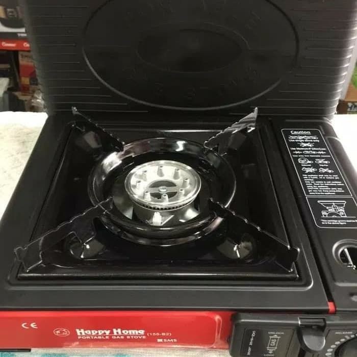 Happy Home B2 Portable Gas Stove 2 in 1 Kompor Mini