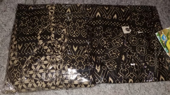Maura Couple - Sania Ruffle Batik Coupel Ori Ndoro Jowi Dnt Garansi