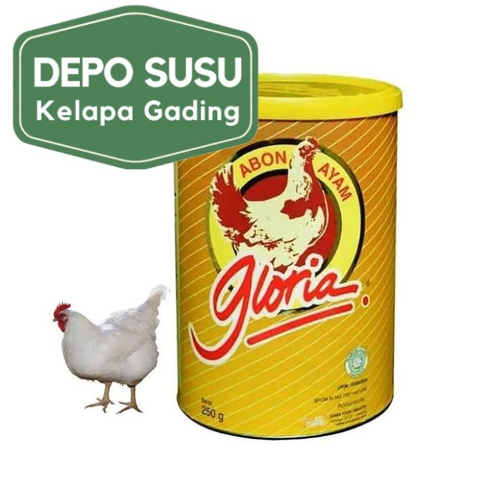 

✨COD✨ Abon Sapi Gloria 250gr Original Pedas Bawang | Ayam 250 gr Gram Halal - Ayam