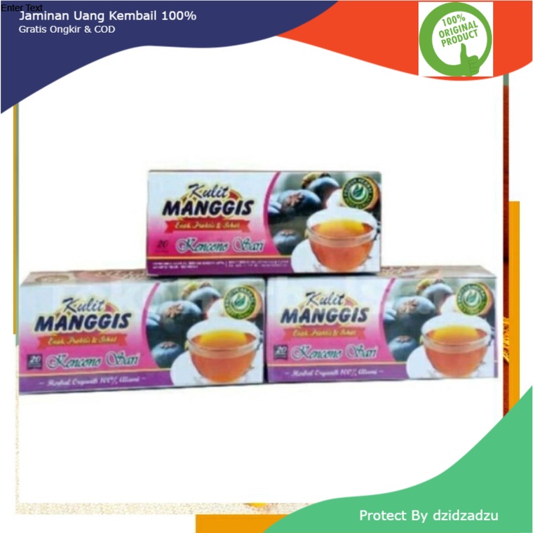 

Teh Celup Kulit Manggis Herbal Asli Original