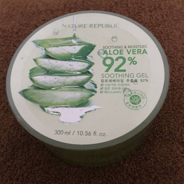 Aloe vera soothing gel