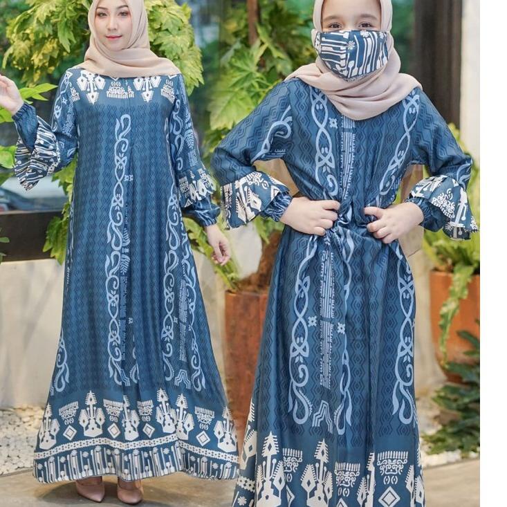 [Terlaris Today] KIA DRESS COUPLE KELUARGA SARIMBIT - BAJU LEBARAN KELUARGA TERBARU 2022 DRESS LEBAR