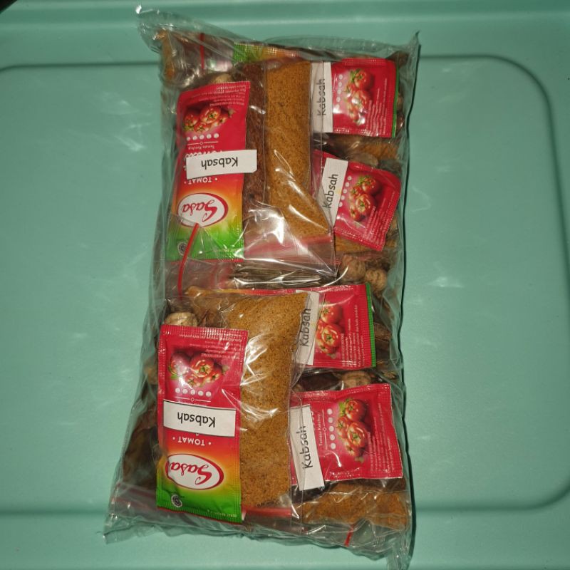 

Grosir Bumbu Nasi Kabsah | Bumbu Kabsah Lengkap isi 15 buah