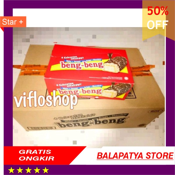 

BEST SELLER !!! Beng Beng Wafer Kemasan Box 20 x 22 gr