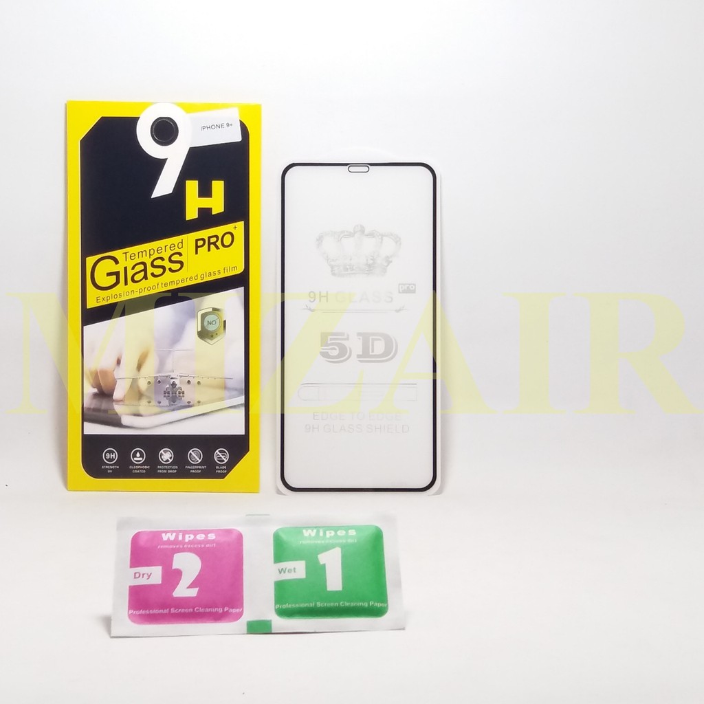 Tempered Glass Full Iphone 9 Plus Anti Gores Kaca Screen Guard