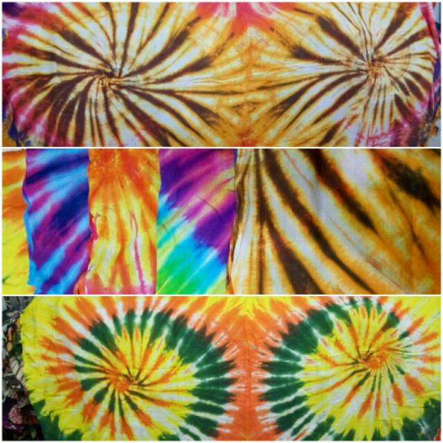 TERKINI Kain Pantai Bali Sinaran Pelangi Warna Random