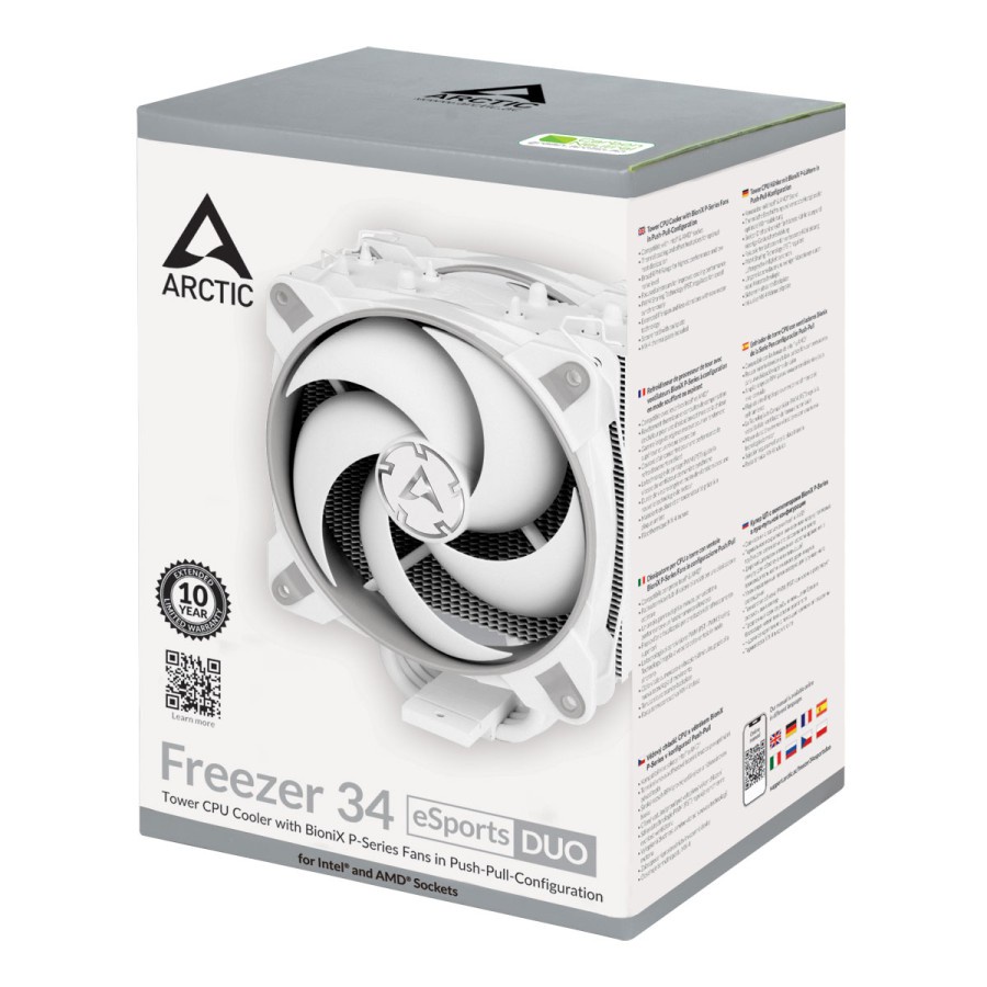 Arctic Freezer 34 eSports DUO - Grey White