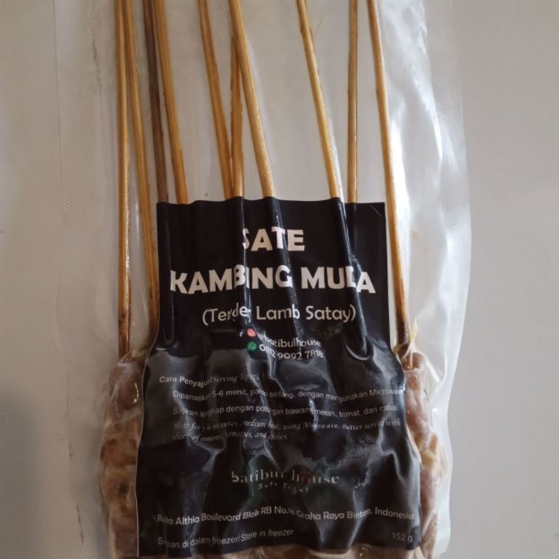 

Sate kambing frozen