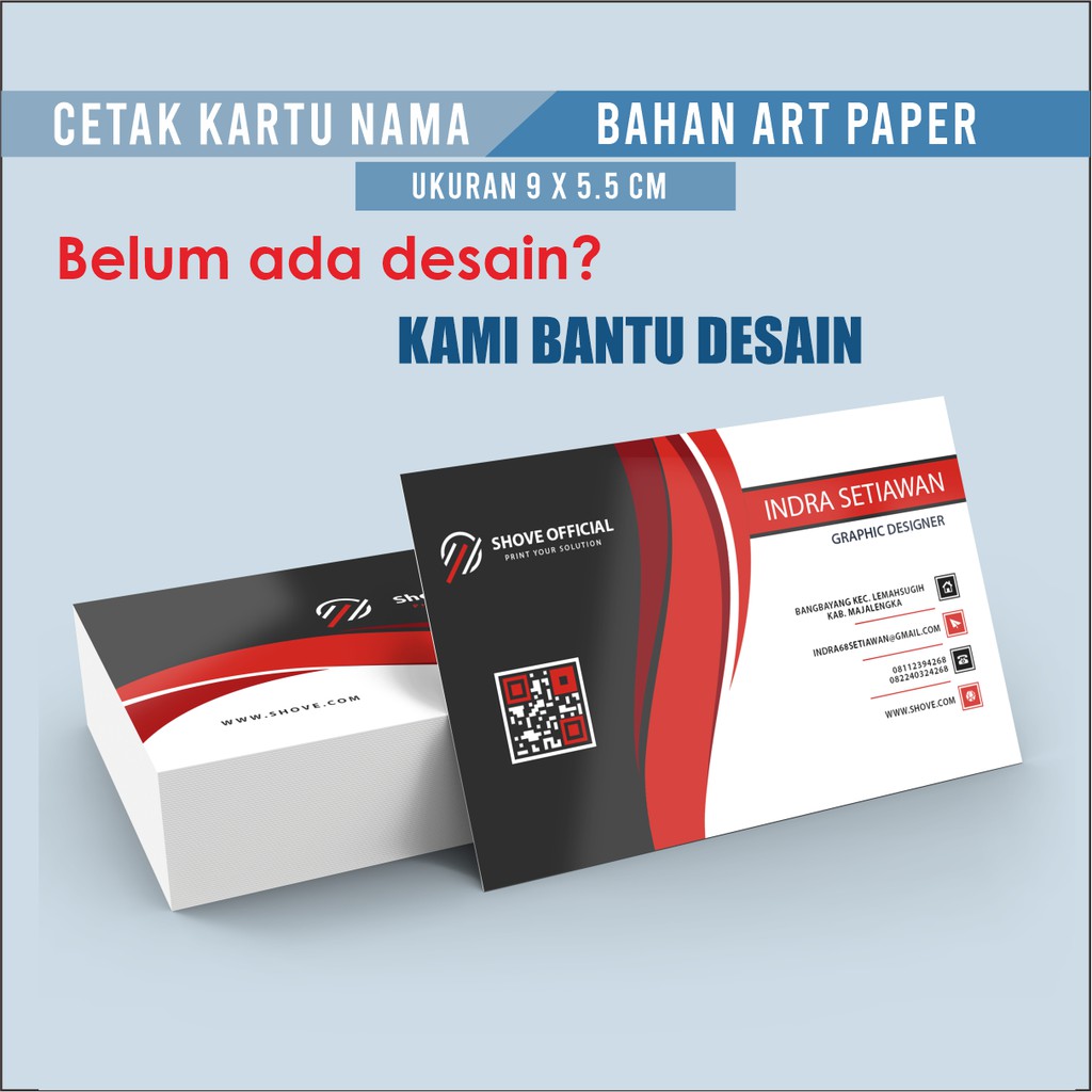 

Cetak Kartu Nama Murah Berkualitas Art Paper