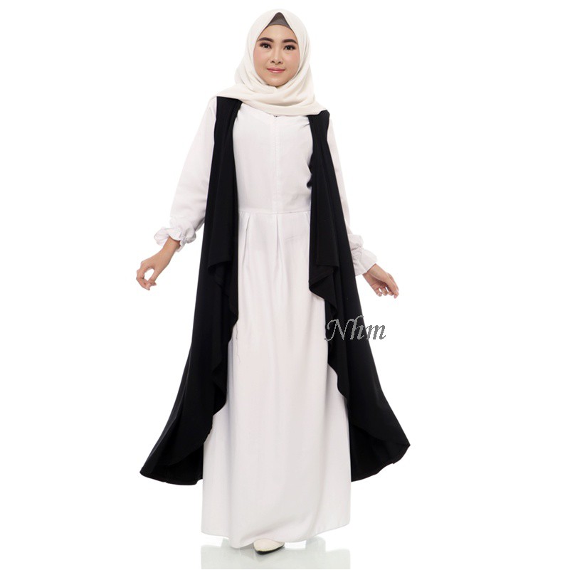 Cardigan Tunik Vania LB , Outwear muslim wanita , Cardigan Muslim