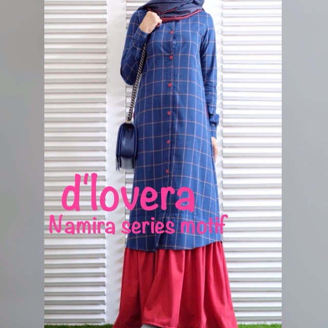 Ready Vio dress Baby terry garment mix flanel All size LD 102 PB 140  Busui friendly