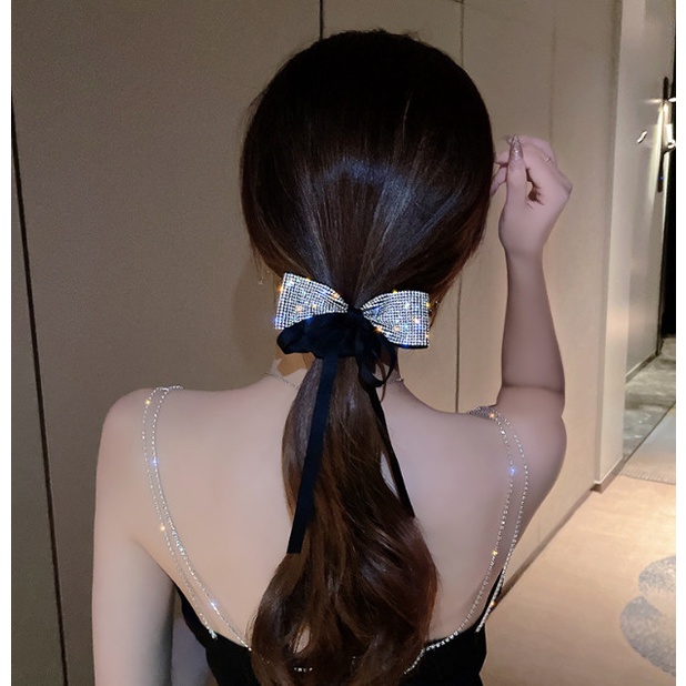 Ikat Rambut Korea Karet Rambut Elastis Stretch Scrunchies Pita Tarini