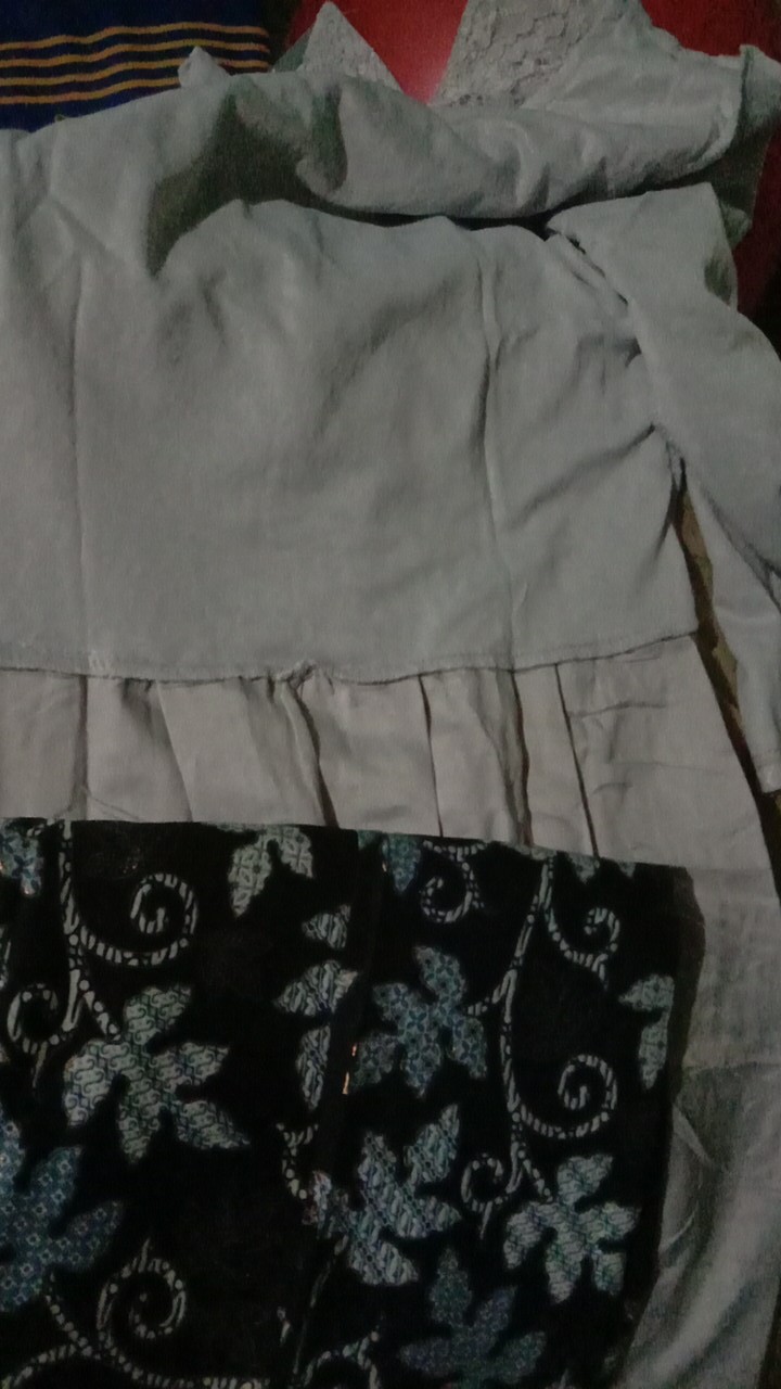 Sale!!! Set Devita Gamis + Rok Batik Brukat Corneli