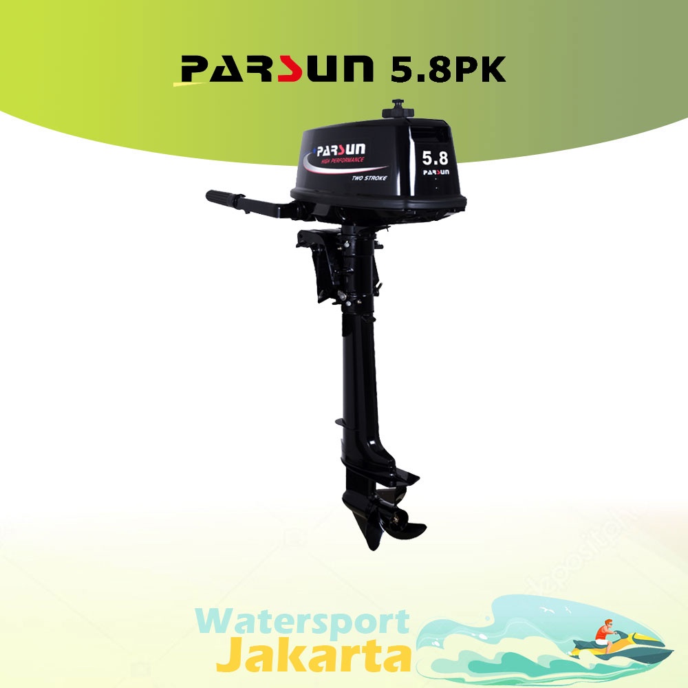 Mesin Tempel Parsun 5.8PK Untuk Perahu Karet dan Bergaransi