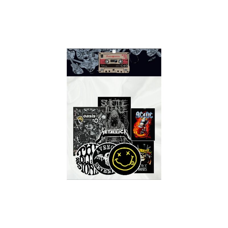 

STIKER PACK BAND VOL 02 | COMBINATION BAND FAVORITE | PLATANESIA