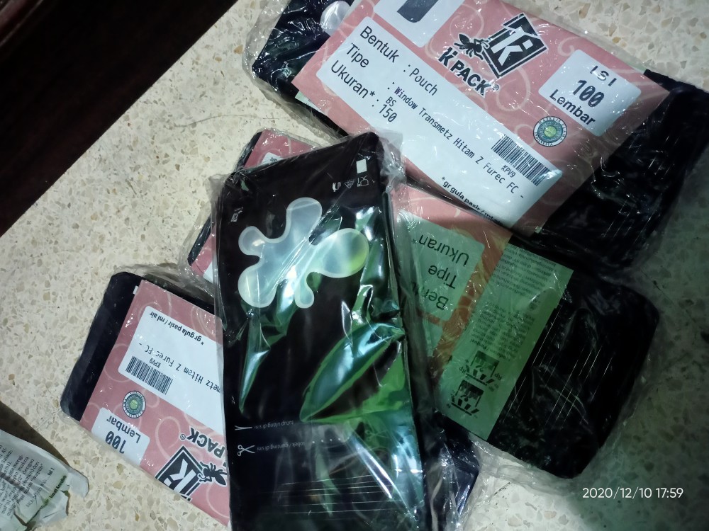 Pouch Premium Transmetz Window K-pack Ukuran 9 X 15 9x15