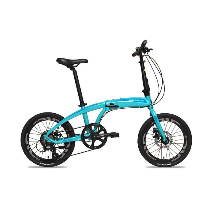 Terlaris Sepeda Lipat Pacific Noris 20" 8 Speed 2.0 Alloy Disbrake