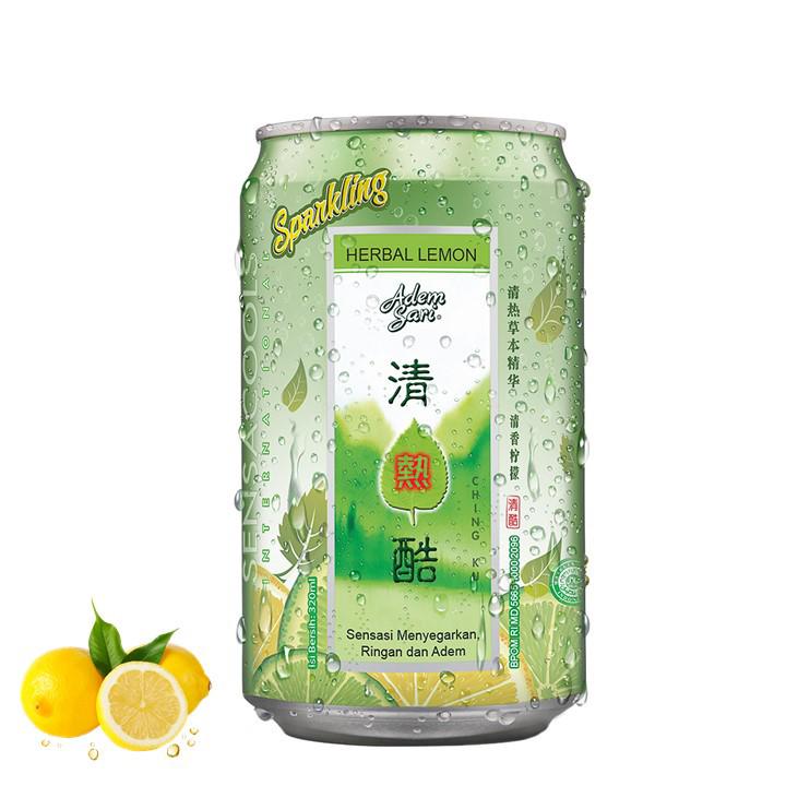 Adem Sari Ching Ku Sparkling Lemon 320 ml x2