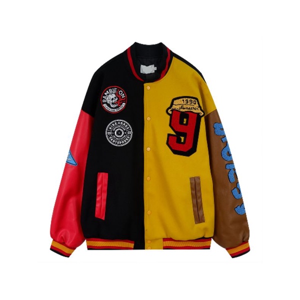 VARSITY 1990 JACKET BULLS VINTAGE BASEBALL BEST VERSION 1990 ALL 9