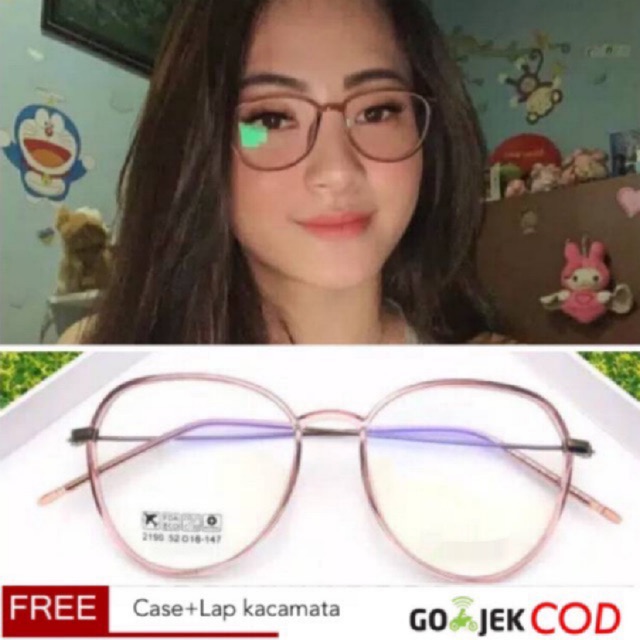 FRAME KACAMATA ANTI RADIASI  2190 MINUS PHOTOCHROMIC BLUERAY MURAH