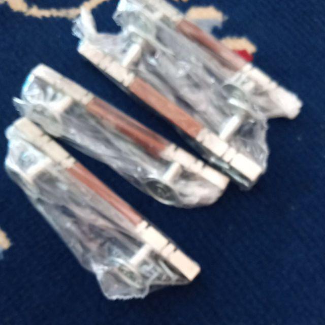 (bisa Cod)handle Tarikan Laci Almari Jendela 12 Cm Chrome Dan Cat Natural Kotak Minimalis