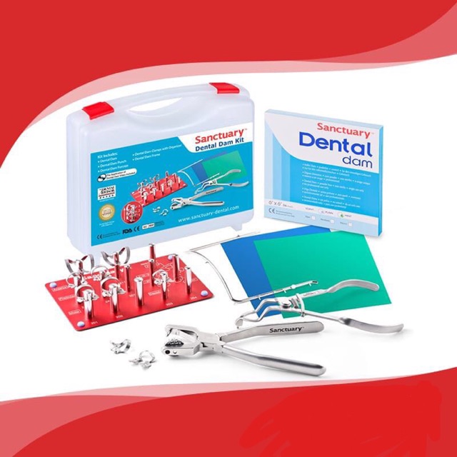 Jual Halodent Dental Sanctuary Rubber Dam Kit Korea Shopee Indonesia