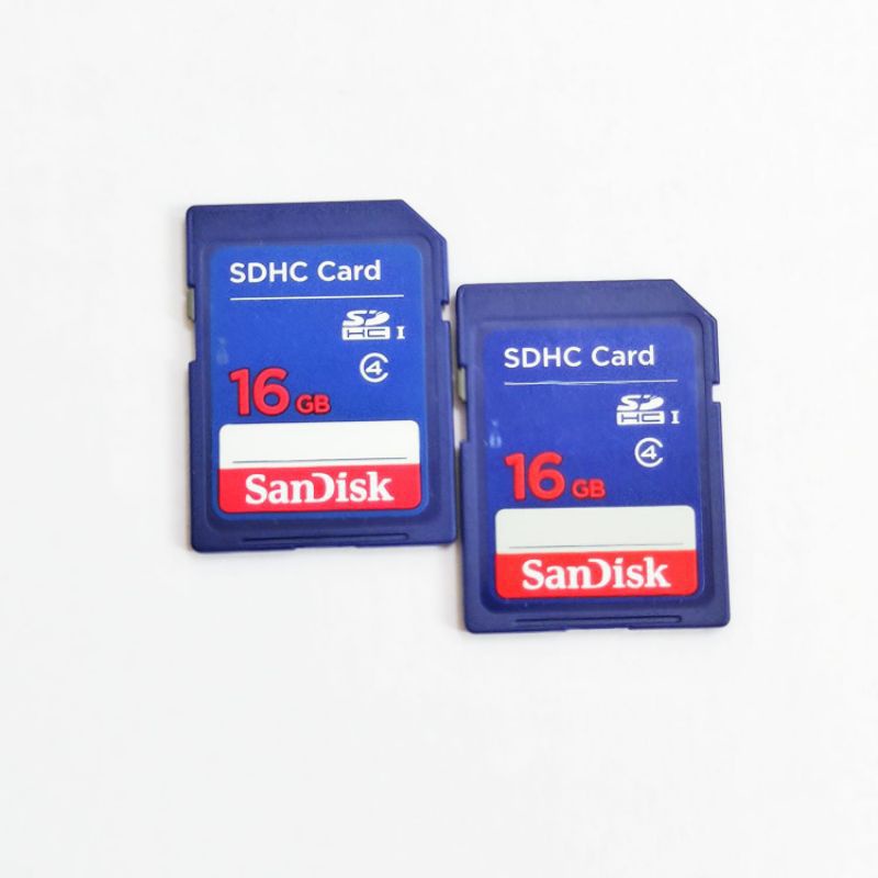 Memory Sandisk 16GB SDHC Memory Card Original
