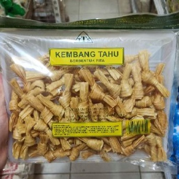 

Kembang Tahu Kering Bentuk Pita 150g