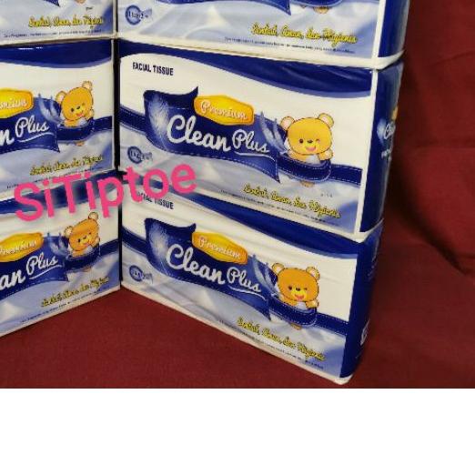 ✷ Premium Clean Plus 1 KG Facial Tissue Tisu 1kg / 1000 gram 2 ply Murah Soft Higienis ☀